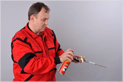 Čistič PUR pěny a NBS pistole 500ml 5