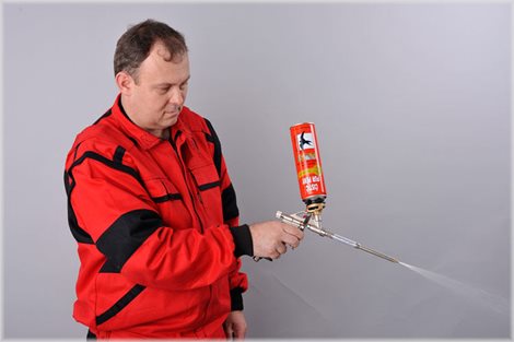 Čistič PUR pěny a NBS pistole 500ml 8
