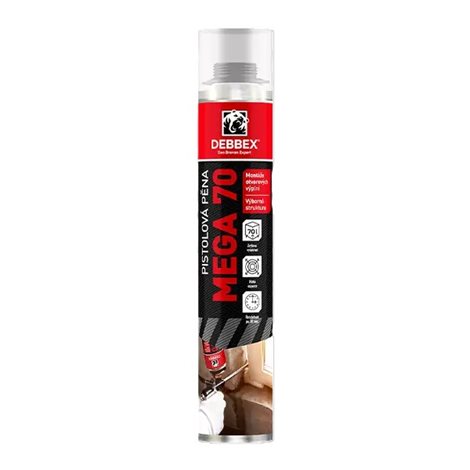 Pistolová pěna Mega 70 870ml