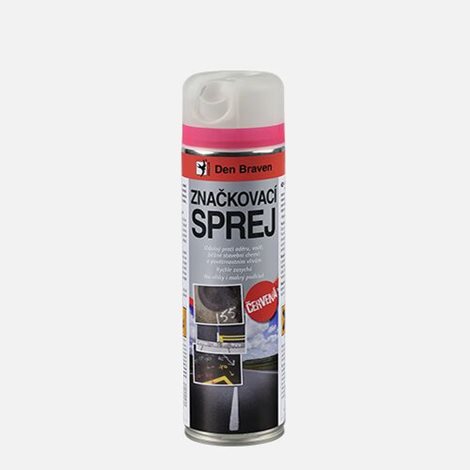 Sprej značkovací červený 500ml