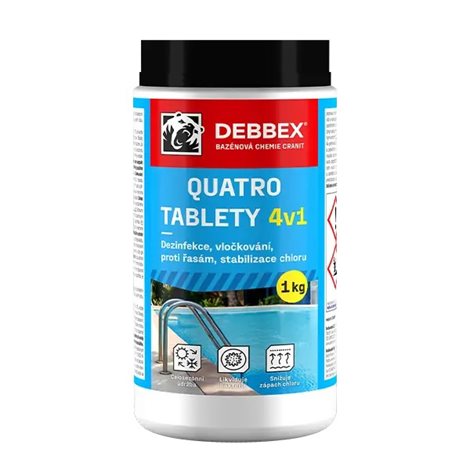 CH203 Cranit Quatro NEW tablety 4v1 | 2,4kg DEBBEX