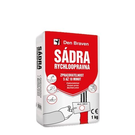 Sádra rychloopravná FAST GIPS 5 kg