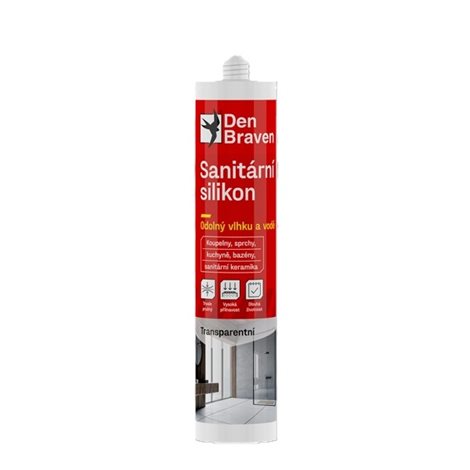 Silikon sanitární transparent 280ml