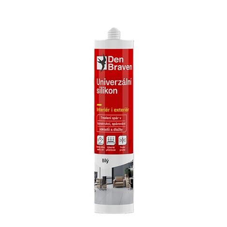 Silikon univerzální bílý 280ml