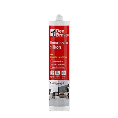 Silikon univerzální trans. 280 ml