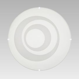 RINGS přisazené svítidlo 2x E27 60W bez zdroje 40cm IP20, bílé