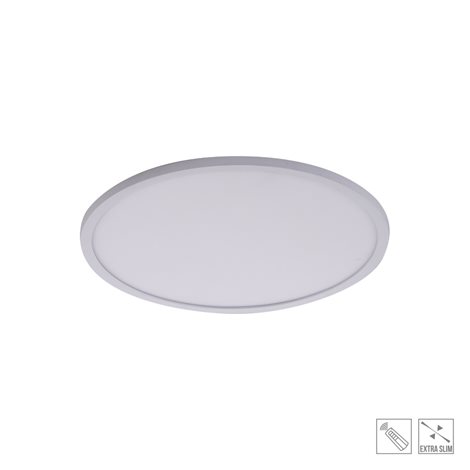 KRATON přisazené svítidlo LED 18W 1490lm 2700-6000K 30cm IP20, bílé + ovladač 1