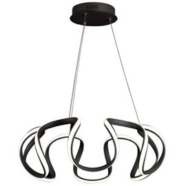 PASSO závěsné svítidlo LED 40W 4140lm 4000K 56cm IP20, černé