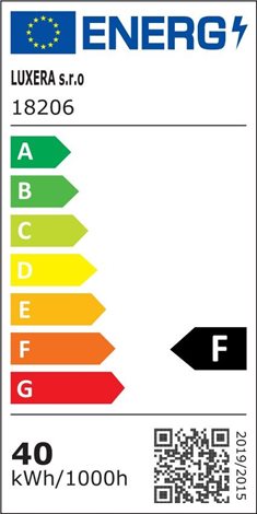 PASSO závěsné svítidlo LED 40W 4140lm 4000K 56cm IP20, černé 6