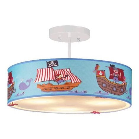 BORUSIA  dětské stropní svítidlo 3x E14 40W bez zdroje 40cm IP20, barevné