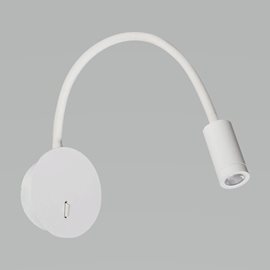NOIR nástěnné svítidlo s vypínačem LED 3W 160lm 3000K IP20, bílé