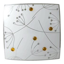 ANETTA stropní svítidlo 2x E27 60W bez zdroje 40cm IP20, bílé