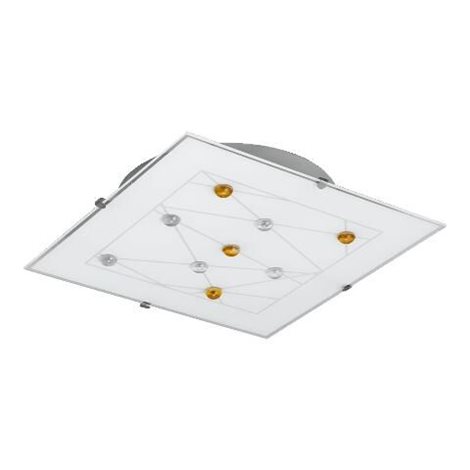 GPS stropní svítidlo 2x E14 40W bez zdroje 34cm hranaté IP20, bílé