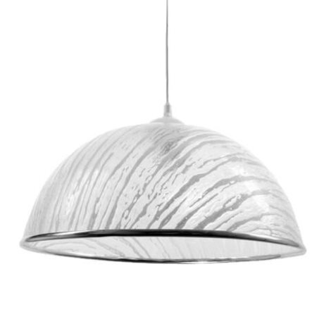 LYRA závěsné svítidlo 1x E27 60W bez zdroje 36cm kulaté IP20, bílé