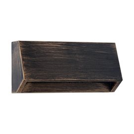 RADIX III. venkovní nástěnné vestavné svítidlo LED 2,9W 360lm 4000K 16x7cm IP65, rustikální 
