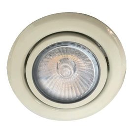 DOWNLIGHT podhledové svítidlo 1x GU10 50W bez zdroje 9,7cm kulaté IP20, matně bílé