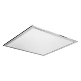 ALVARO přisazený panel LED 40W 4500lm 4000K 60cm hranatý IP20, stříbrný