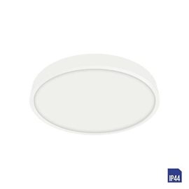 LENYS koupelnové přisazené svítidlo LED 6W 510lm 4000K 9cm kulaté IP44, bílé