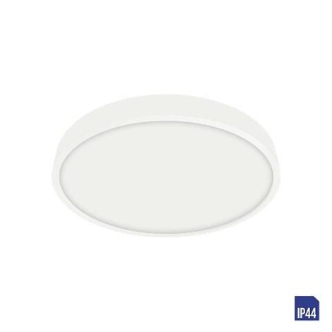 LENYS koupelnové přisazené svítidlo LED 6W 510lm 4000K 9cm kulaté IP44, bílé