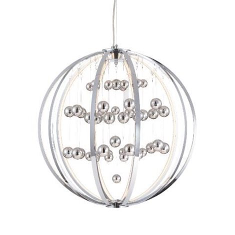 GALACTICA závěsné svítidlo LED 60W 4500lm 3000K 45cm IP20, chromové 1