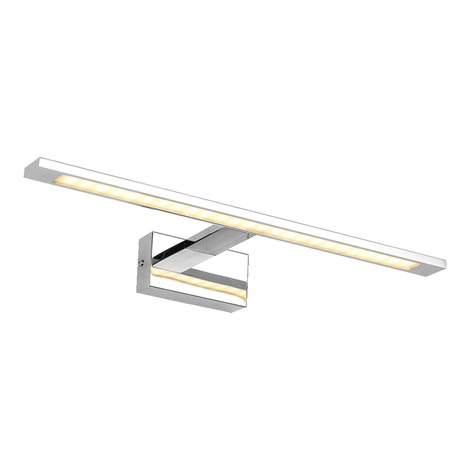 DAKAR nástěnné zrcadlové svítidlo LED 10W 700lm 3500K 48cm IP20, chromové