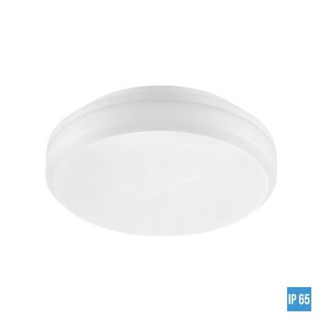 TVER venkovní stropní panel LED 20W 1600lm 4000K 20cm kulatý IP65, hliníkový 1