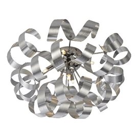 RIBBON stropní svítidlo 5x G9 33W bez zdroje 60cm IP20, hliníkové