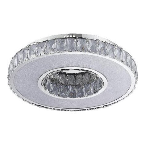 ORAMA stropní svítidlo LED 39W 3120lm 4000K 44cm IP20, chrom / křišťál