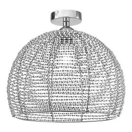 SCELETON přisazené svítidlo 1x E27 60W bez zdroje 35cm IP20, chromové