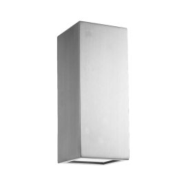 BLOCK venkovní nástěnné svítidlo LED 6W 600lm 4000K 16cm IP44, nerez