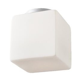 CUBIX NET stropní svítidlo 1x E27 60W bez zdroje 20cm IP20, bílé