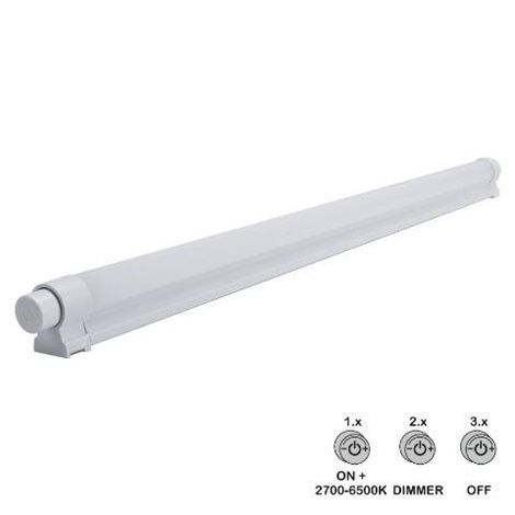 JARDIM lineární svítidlo se stmívačem LED 7W 640lm 2700-6500K 60cm IP20, bílé