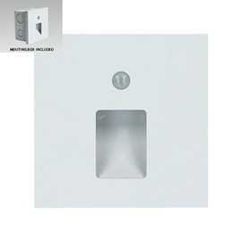 STEP LIGHT VIX S schodišťové svítidlo se senzorem LED 1W 55lm 4000K 8,7cm IP20, bílé
