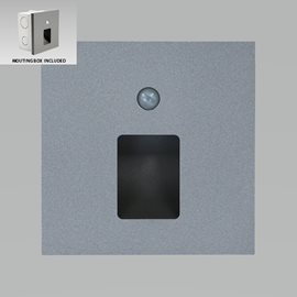 STEP LIGHT VIX S schodišťové svítidlo se senzorem LED 1W 55lm 4000K 8,7cm IP20, tmavě šedé