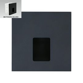 STEP LIGHT VIX S schodišťové svítidlo LED 1W 50lm 4000K 8,7cm IP20, černé