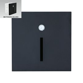 STEP LIGHT LINE S schodišťové svítidlo se senzorem LED 1W 20lm 4000K 8,7cm IP20, černé