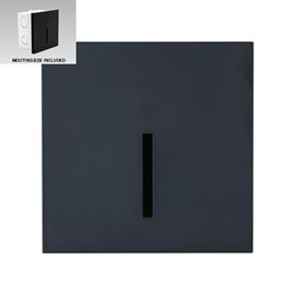 STEP LIGHT LINE S schodišťové svítidlo LED 1W 20lm 4000K 8,7cm IP20, černé