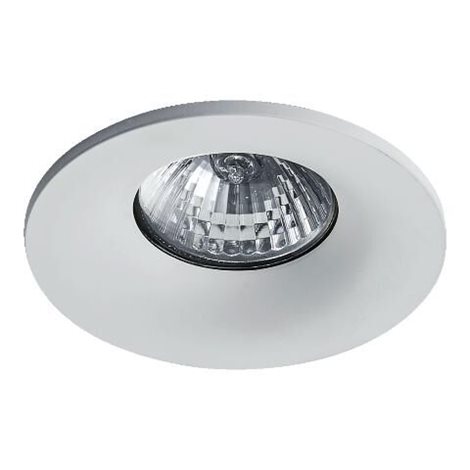 DOWNLIGHT podhledové svítidlo 1x GU10 50W bez zdroje 9cm kulaté IP20, bílé