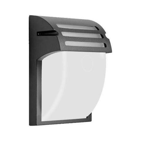 AMALFI venkovní nástěnné svítidlo 1x E27 60W bez zdroje IP44, antracitová 1