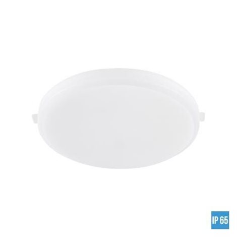 AGILO podhledové svítidlo LED 8W 560lm 4000K 9,3cm kulaté IP65, bílé 1