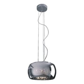 SPHERA závěsné svítidlo 5x G9 33W bez zdroje 40cm IP20, chromové
