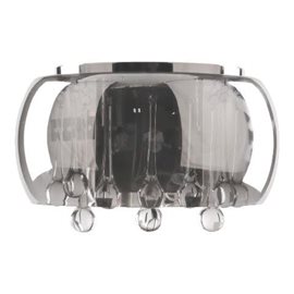 SPHERA nástěnné svítidlo 2x G9 33W bez zdroje 25cm IP20, chromové