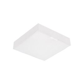 CANTO přisazený panel LED 15W 1200lm 4000K 15cm hranatý IP20, bílý