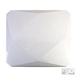 IRIDIO přisazené svítidlo LED 36W 2850lm 4000K 43cm hranaté IP20, bílé