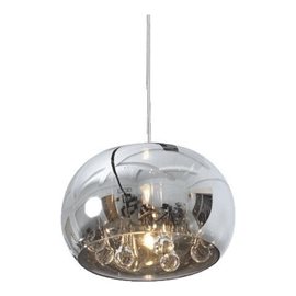 SPHERA závěsné svítidlo 1x G9 33W bez zdroje 22cm IP20, chromové