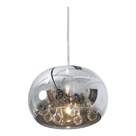 SPHERA závěsné svítidlo 1x G9 33W bez zdroje 22cm IP20, chromové