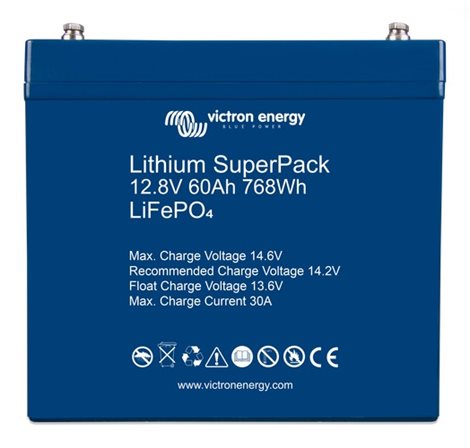 BAT512060705 Victron Energy LiFePO baterie 12,8V/60Ah Lithium SuperPack