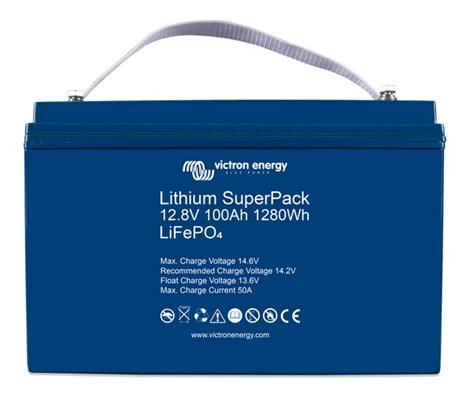 BAT512110710 Victron Energy LiFePO baterie 12,8V/100Ah Lithium SuperPack High Current