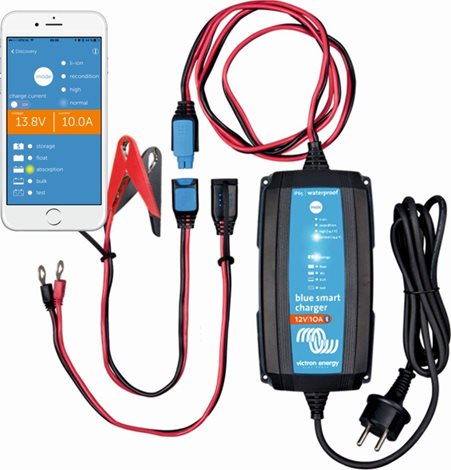 BPC122531064 Chytrá nabíječka baterií BlueSmart 12V/25A IP65+DC konektor 1