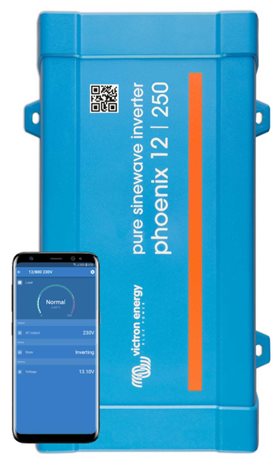 PIN121251200 Měnič napětí SINUS Victron Energy Phoenix VE.Direct 250VA 12V 1